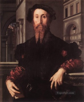 Flor Arte - Retrato de Bartolomeo Panciatichi Florencia Agnolo Bronzino